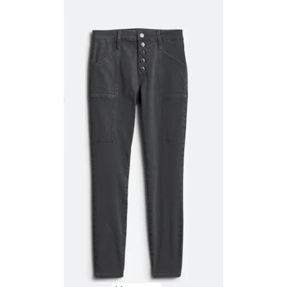 Cosmic Blue Love Hailey Eco Button Front Cargo Pant BRAND NEW size 8 - Picture 3 of 4